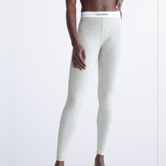 🩶CALVIN KLEIN BRAND NEW SLEEPWEAR LEGGINS SIZE L - Picture 3 of 4